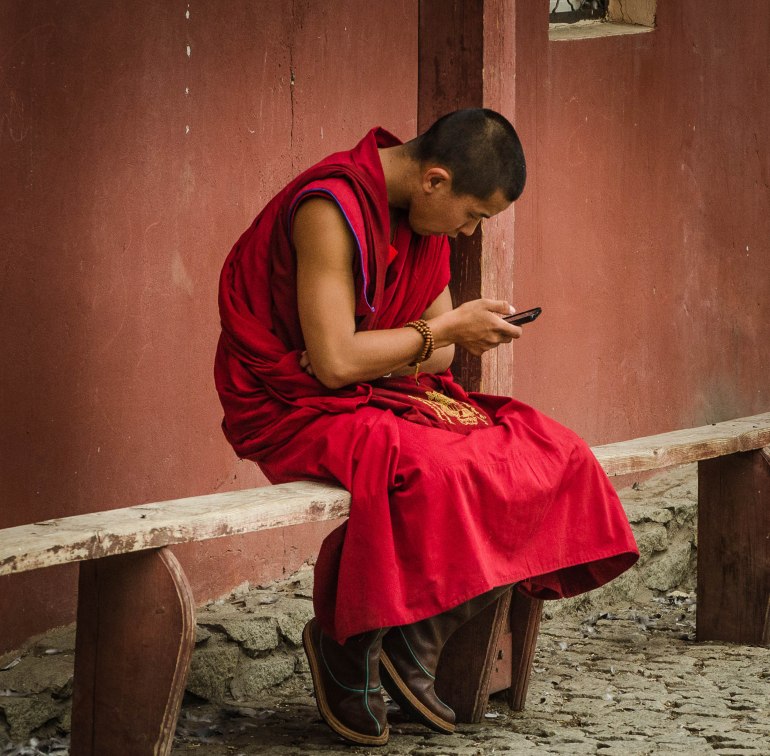 Young Buddhist Monk